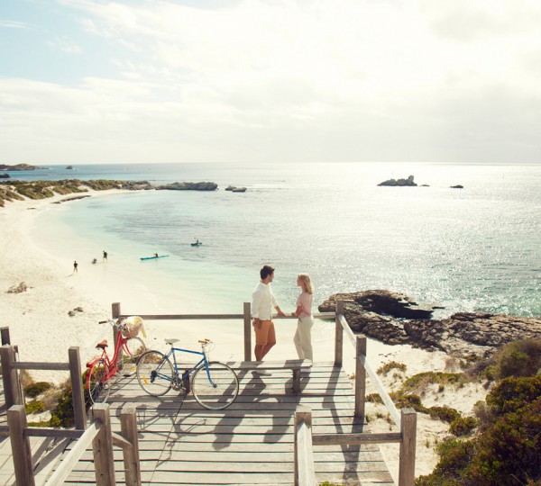Pinky Beach - Rottnest Island - WA - Credit to Tourism Australia - Photo by Hugh Stewart