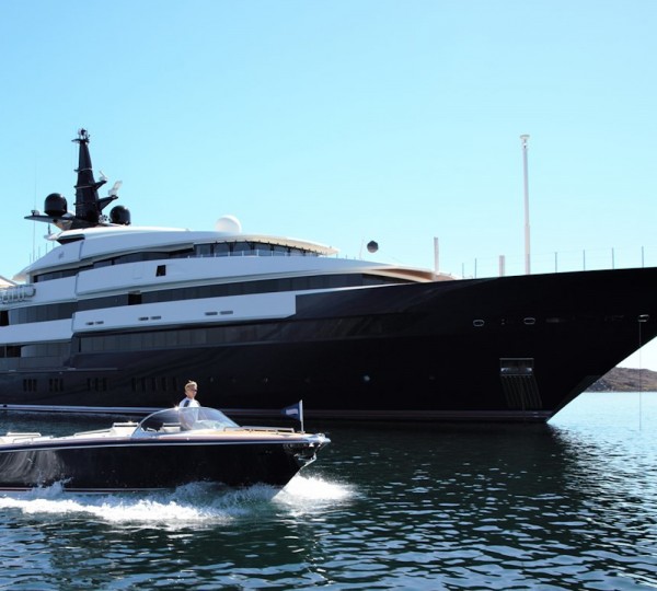 Superyacht And Tender