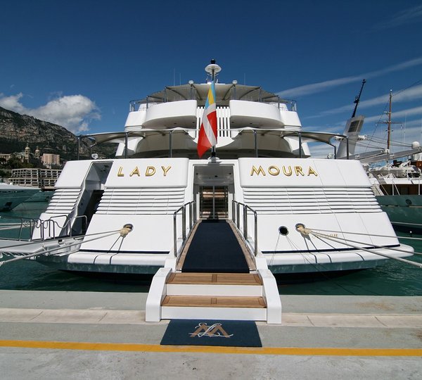 The 105m Yacht LADY MOURA