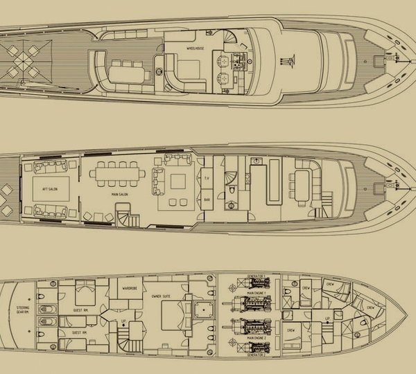 The 33m Yacht NYMPHAEA