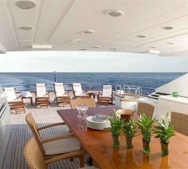 Top Deck On Yacht LET IT BE