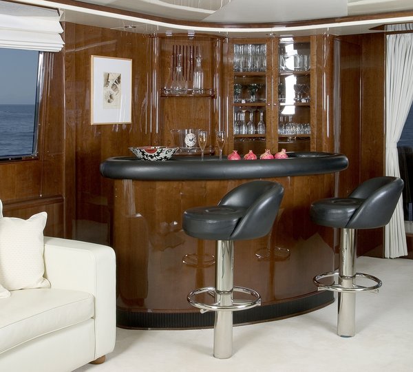 Saloon Drinks Bar On Yacht LET IT BE
