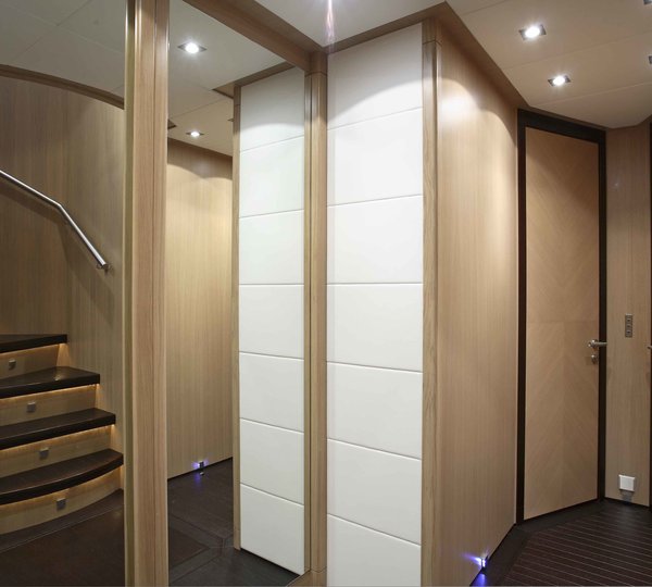 Lobby Aboard Yacht MIDNIGHT SUN