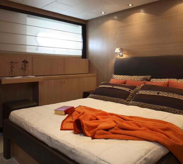Guest's Cabin On Board Yacht MIDNIGHT SUN