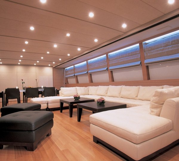 Saloon On Board Yacht SHELEILA