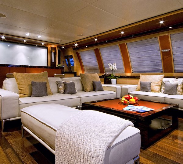 Saloon Aboard Yacht VANQUISH