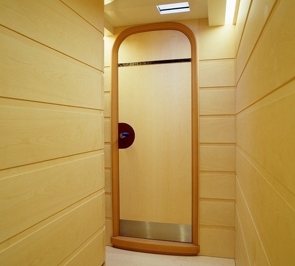 Hallway On Board Yacht VIRIELLA