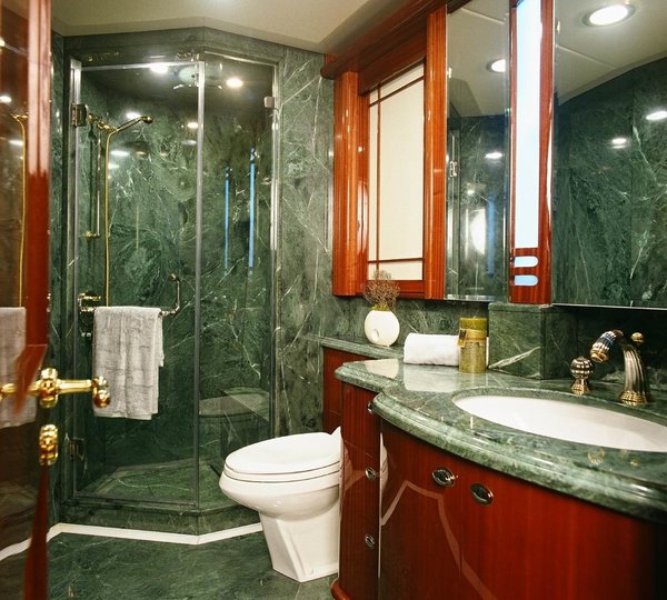 Guest's En Suite On Yacht LADY LEILA