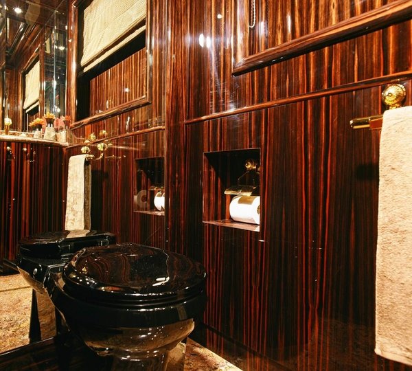 Close Up: Yacht LADY LEILA's Bath Captured