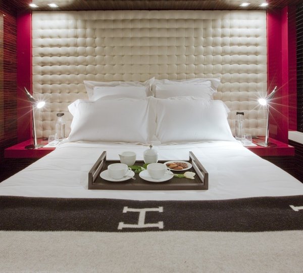 Double Sized Cabin Aft On Yacht SIERRA ROMEO