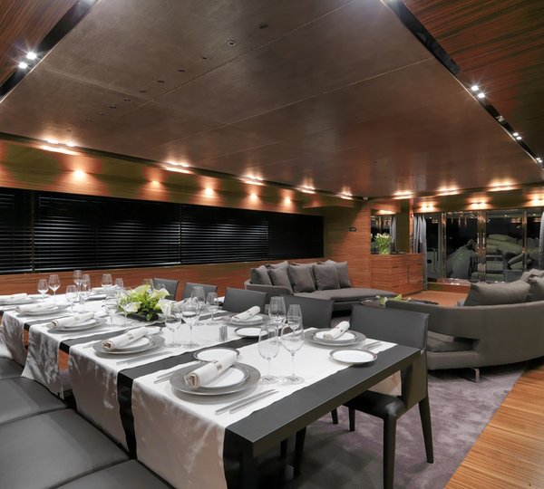 Formal Eating/dining On Board Yacht SIERRA ROMEO