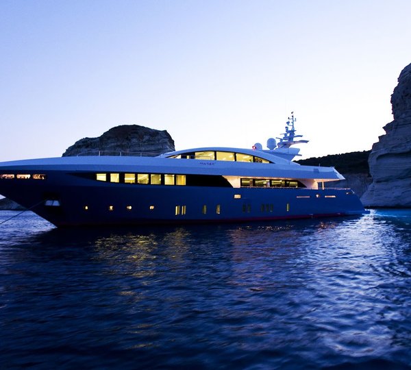 Evening Overview On Yacht BARENTS SEA