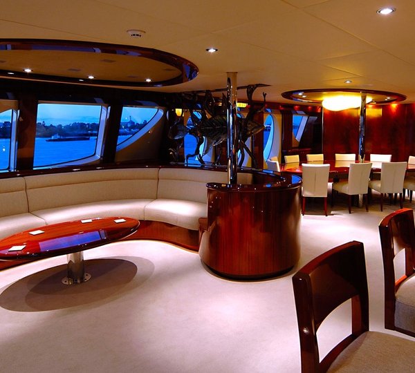 Mid Deck Lounging With Eating/dining On Board Yacht SEAFARIS