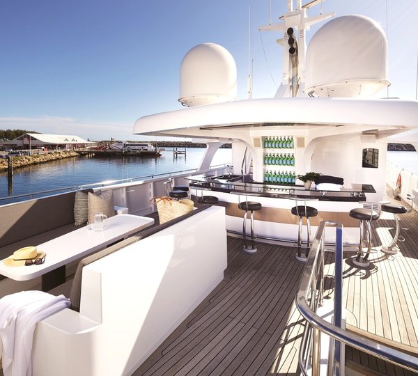 Life On Board Yacht ANDA