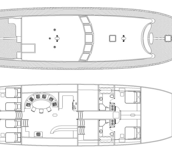 The 42m Yacht HIC SALTA