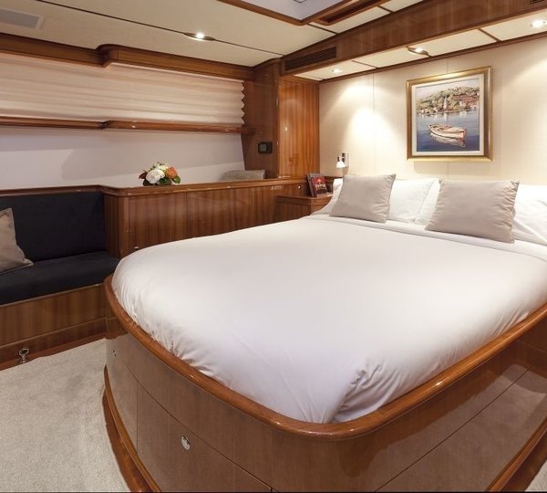 Owner Cabin On Board Yacht THIS IS US