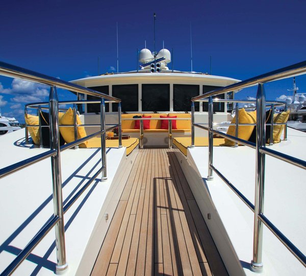 Sitting Zone Aboard Yacht WAKU