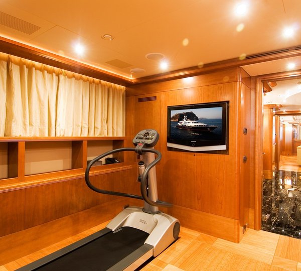 Gym Aboard Yacht BLUE VISION