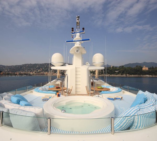 Sun Deck Aboard Yacht HANA