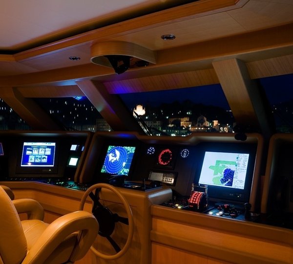 Bridgedeck Aboard Yacht HANA