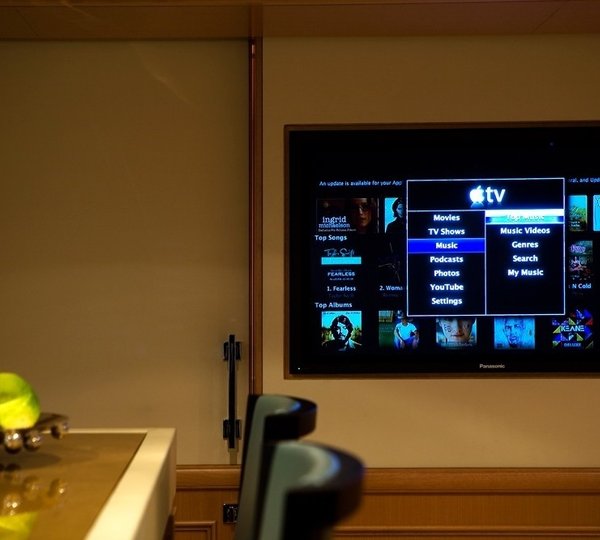 Screening On Yacht HANA