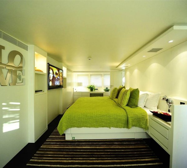 Main Master Stateroom On Yacht BERZINC