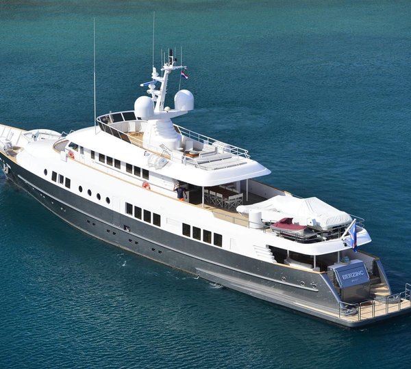 Overview Aft Aspect Aboard Yacht BERZINC
