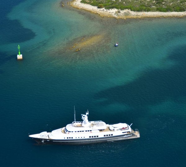 Under Way On Yacht BERZINC