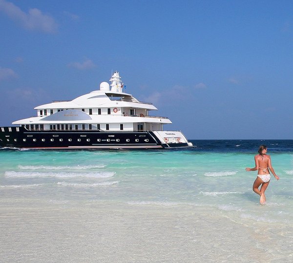 Aspect Taken From Beach On Yacht DHAAINKAN'BAA