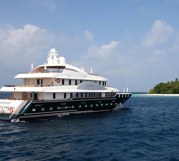 Aft Aspect Aboard Yacht DHAAINKAN'BAA