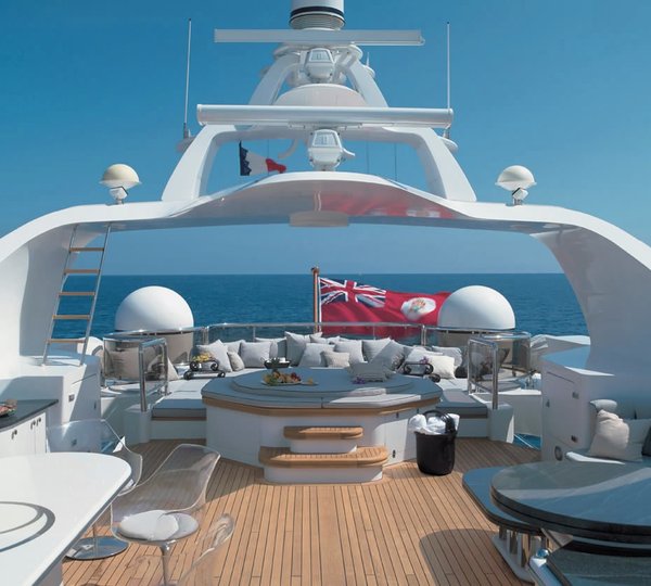 Sun Deck On Board Yacht IL SOLE