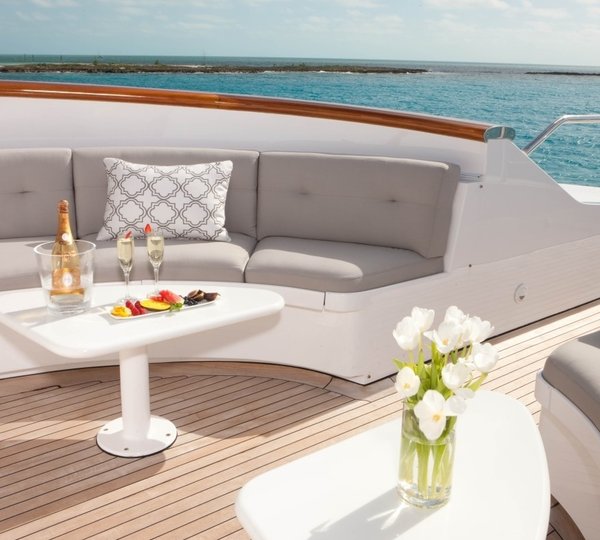 Portuguese Bridgedeck Aboard Yacht CARPE DIEM II