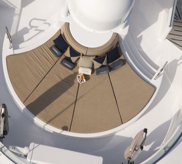Sunbeds: Yacht PERFECT PERSUASION's From Above Image