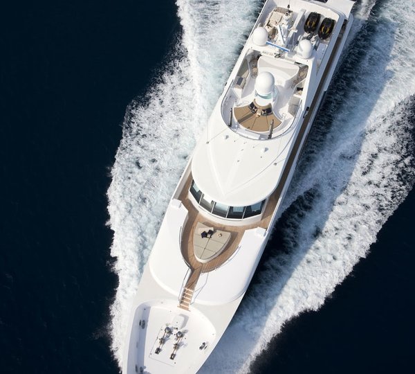 From Above On Board Yacht PERFECT PERSUASION
