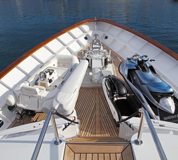 Jetski Skiing Aboard Yacht TUGATSU