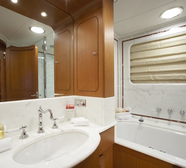 Bath Aboard Yacht ANTARA