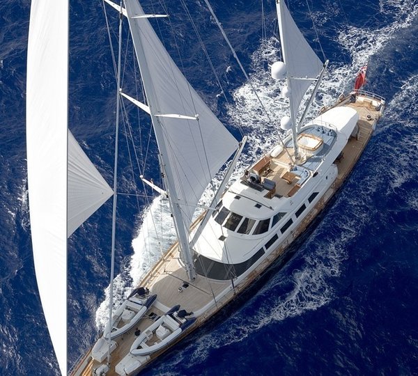 Above: Yacht ANTARA's Cruising Captured