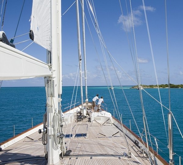 Deck Aspect On Board Yacht ANTARA