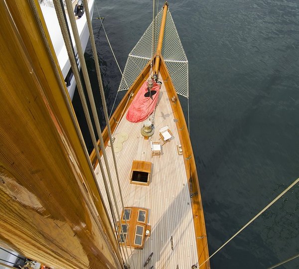 Above Aboard Yacht LULWORTH