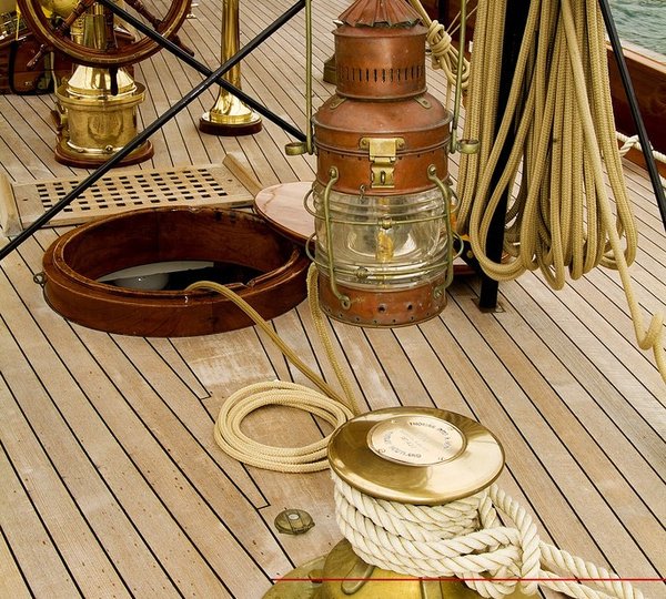 Deck: Yacht LULWORTH's Close Up Pictured