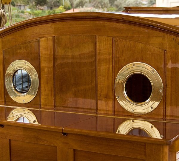 Porthole Aboard Yacht LULWORTH