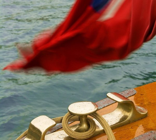 Close Up On Yacht LULWORTH