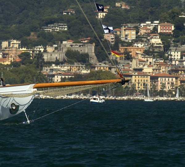 Forward Mast On Board Yacht LULWORTH