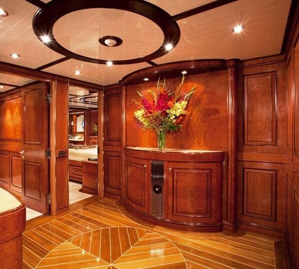 Guest's Lobby Aboard Yacht SYCARA IV