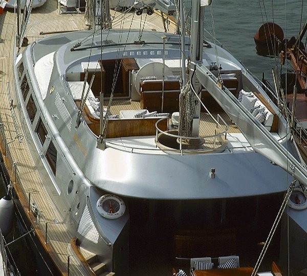 Deck Aspect On Board Yacht ANDROMEDA LA DEA