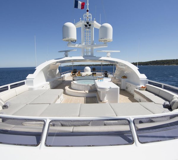 Sun Deck On Yacht KANALOA