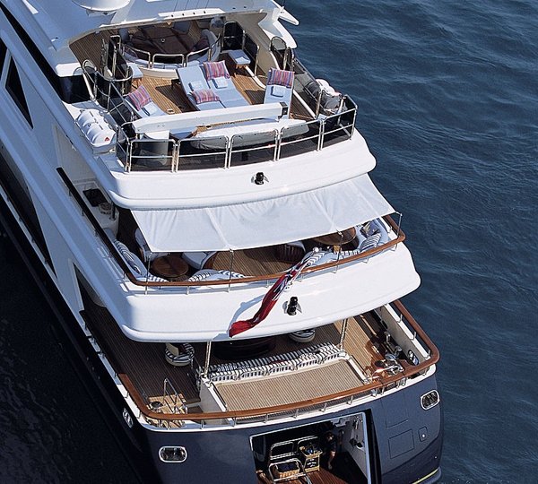 Aft Decks On Yacht JO
