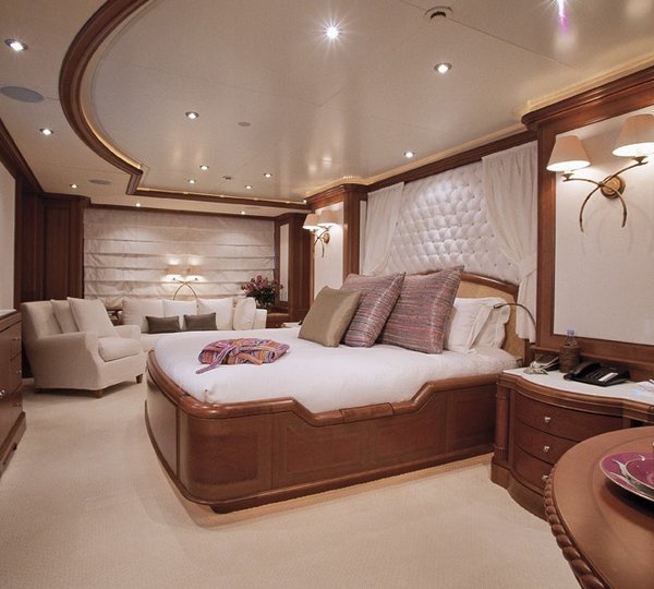 Main Master Cabin Aboard Yacht JO