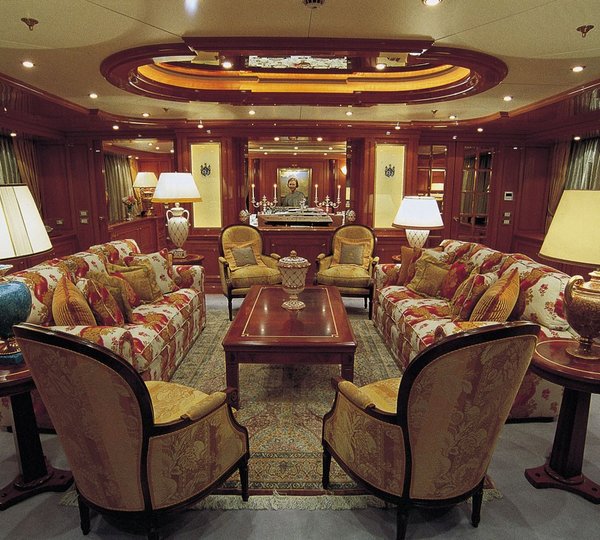 Profile: Yacht LADY ANN MAGEE's Saloon Pictured