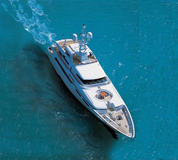 From Above Aspect On Yacht LADY ANN MAGEE
